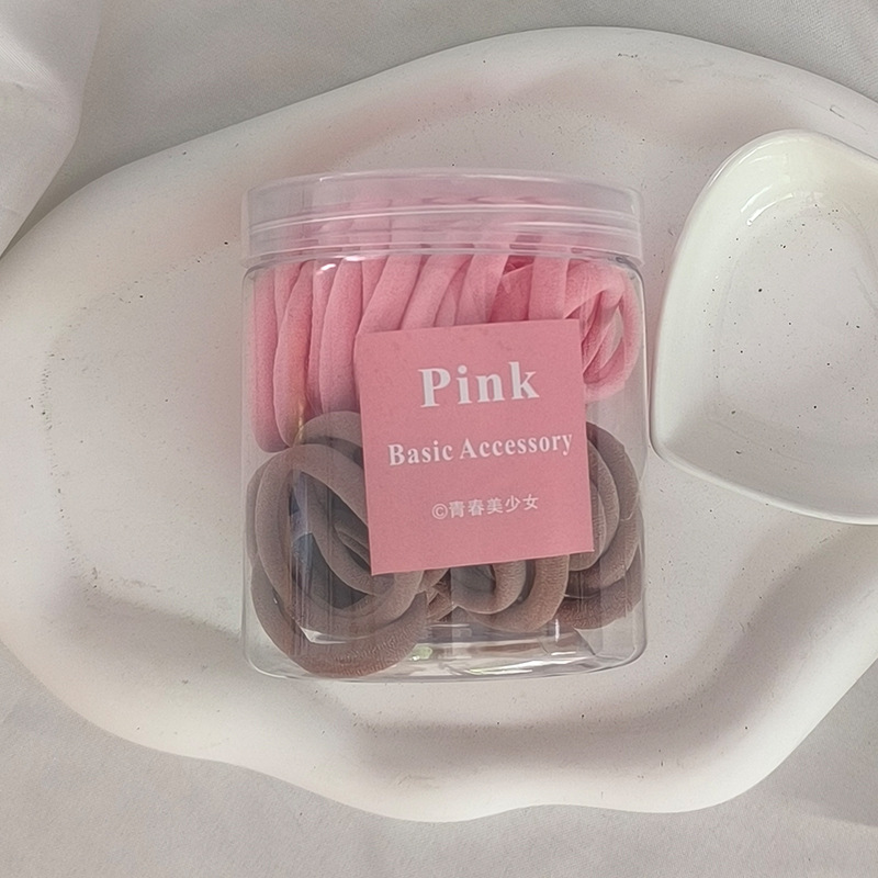 Picture of Single Wholesale Black Headband Hair Tie for Women Korean Style High Elasticity Does Not Hurt Hair Rubber Band High Ponytail Baby Hair Accessories