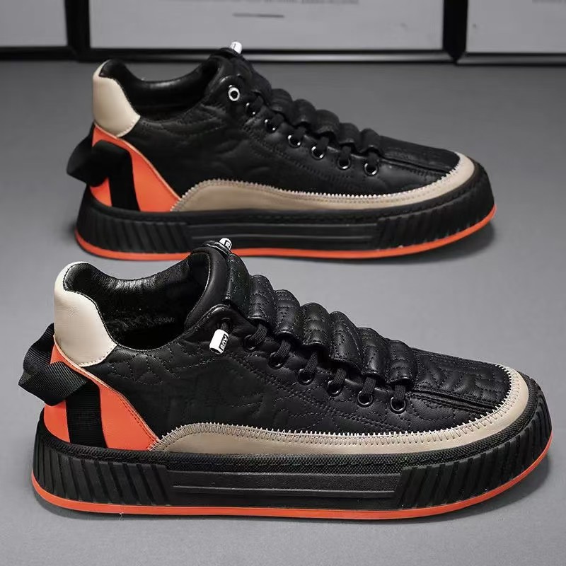 Foreign Trade Explosions Men's Shoes Spring New Fashion Trend All-match plus size Men's Shoes Thick Sole Increased Men's Shoes