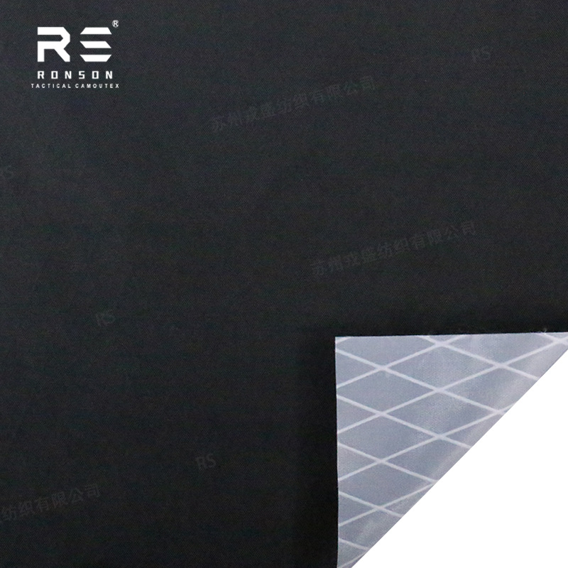 Picture of Rongsheng Black 210D Plaid Nylon X-PAC High Strength Composite Lightweight Outdoor Fabric Waterproof Tear Resistance
