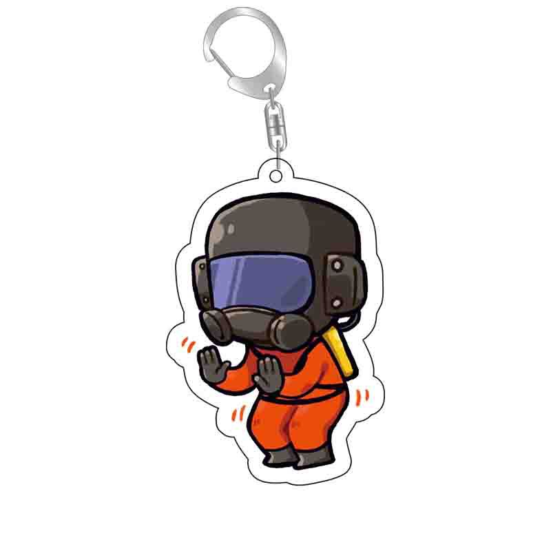 Picture of Cross-border new toilet man keychain skibidi toilet monitor Man TV man creative killer pendant batch