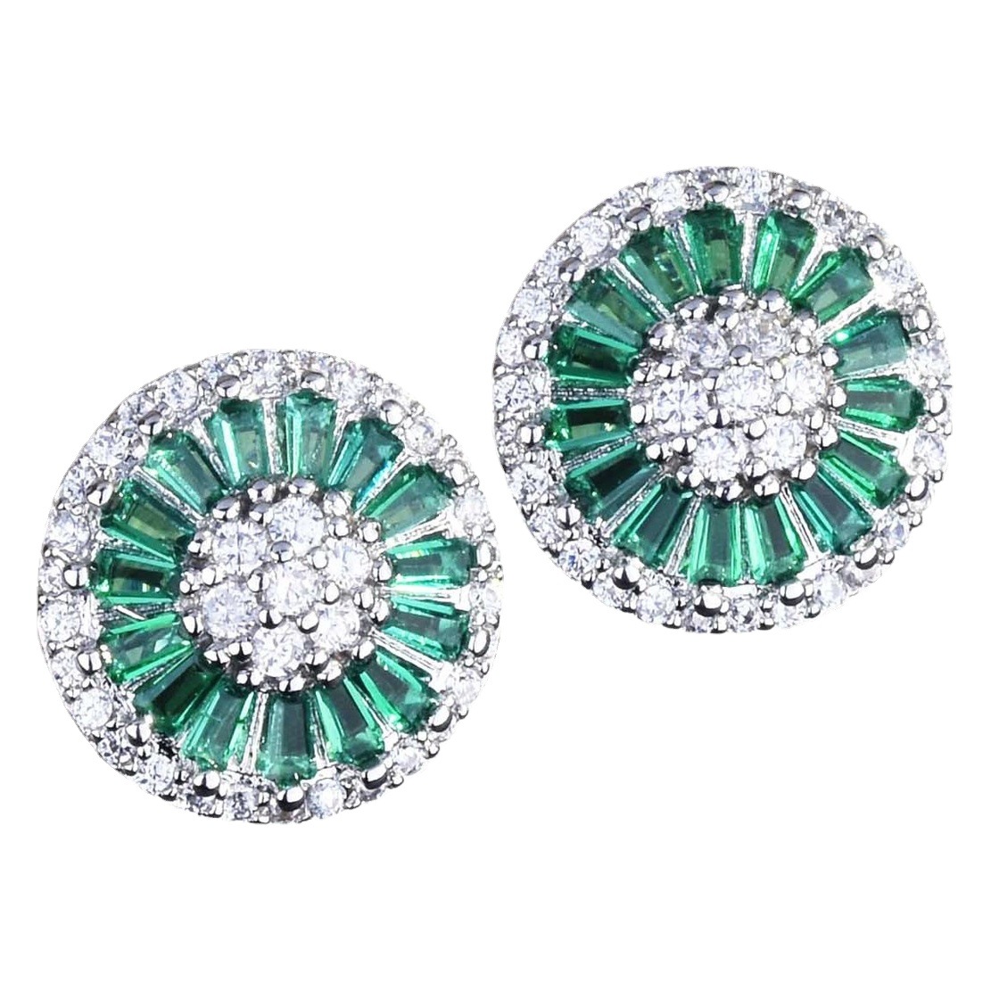 Internet Celebrant Live New Fashionable Earrings Women's Small Silver Needle Cold Style High-end French Style Retro Simple Short Hair All-Match