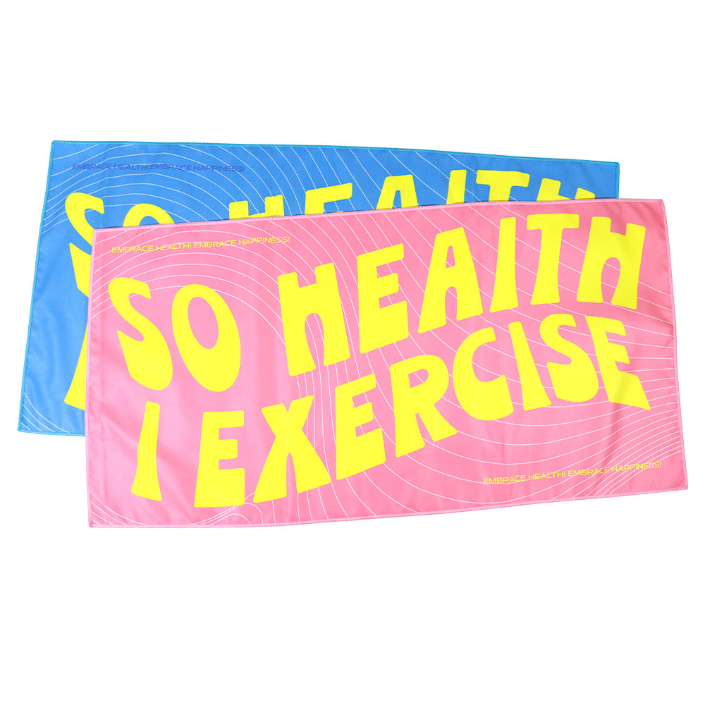 Picture of Quick-Drying Towel Microfiber Sports Towel Sweat-Absorbent Gym Yoga Sweat Towel Running Badminton Towel