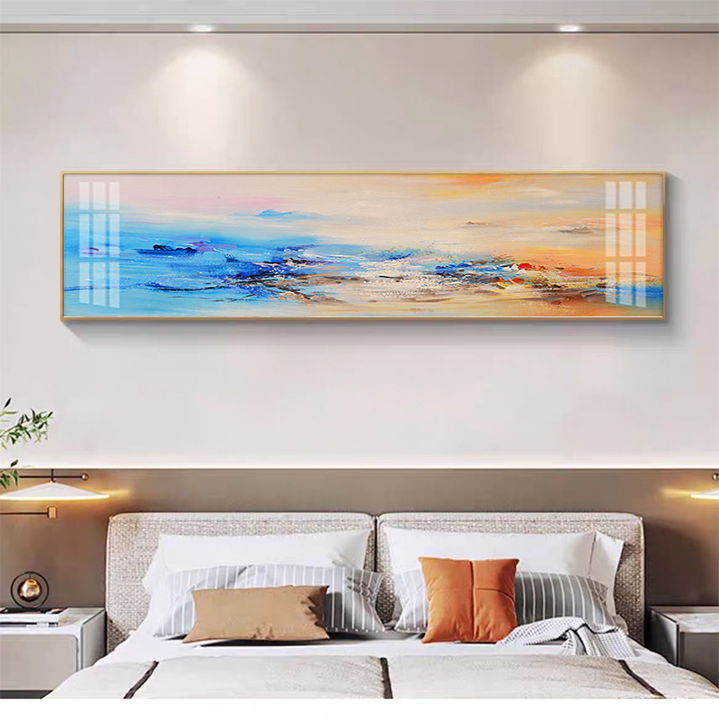 Picture of New Modern Minimalist Abstract Decorative Painting Hotel Guesthouse Light Luxury Mural Bedroom Bedside Hanging Painting Factory