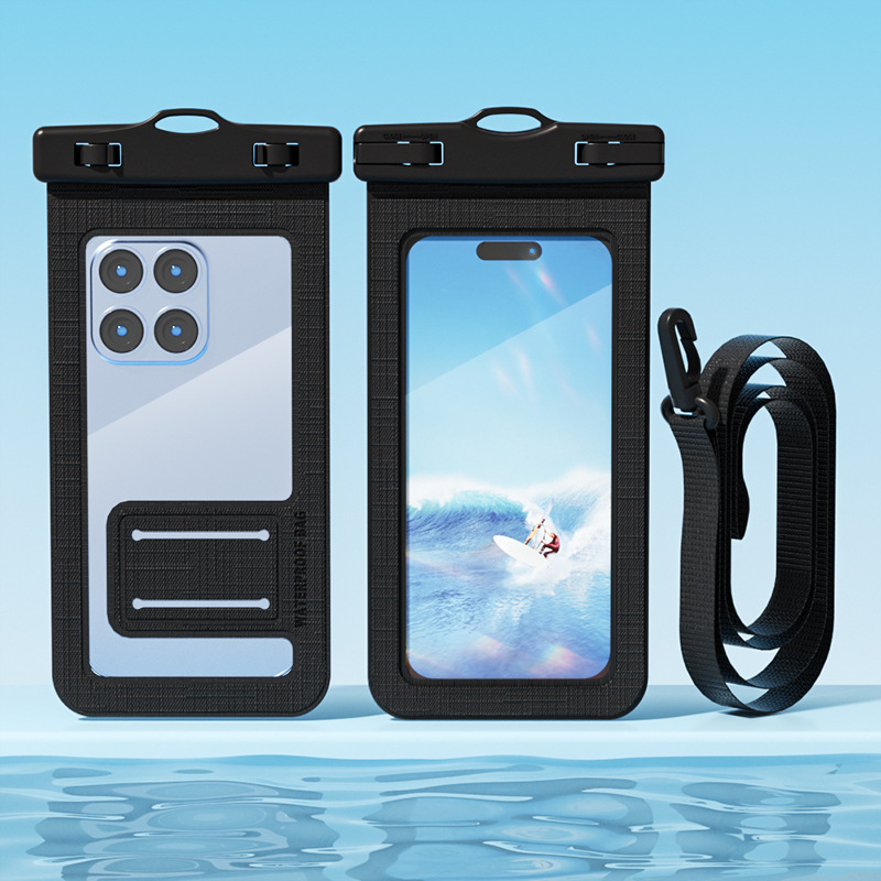 Picture of Mobile phone waterproof bag mobile phone case touch screen waterproof bag drifting diving sealed bag transparent dust bag factory wholesale