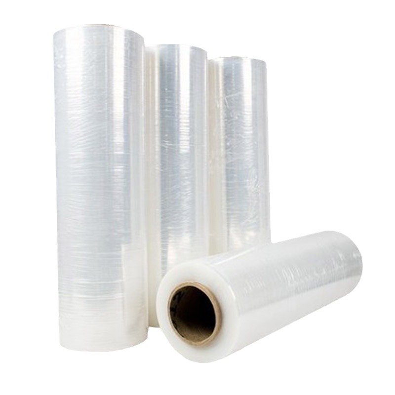 Picture of Brand New Material Pe Stretch Wrapping Film 50cm Packaging Film Jiangsu Wuxi Lldpe Transparent 45cm Hand Wrapping Film