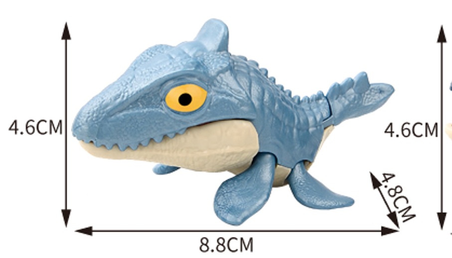 Picture of Cross-border New Explosions Children's Educational Finger-biting Dinosaur Toys suit Finger-biting Dinosaur Small Animal Blind Bag Blind Box