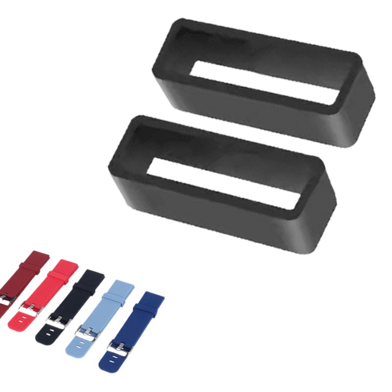 Factory wholesale smart watch silicone activity ring 16/18/20/22/24/26mm strap buckle rubber ring