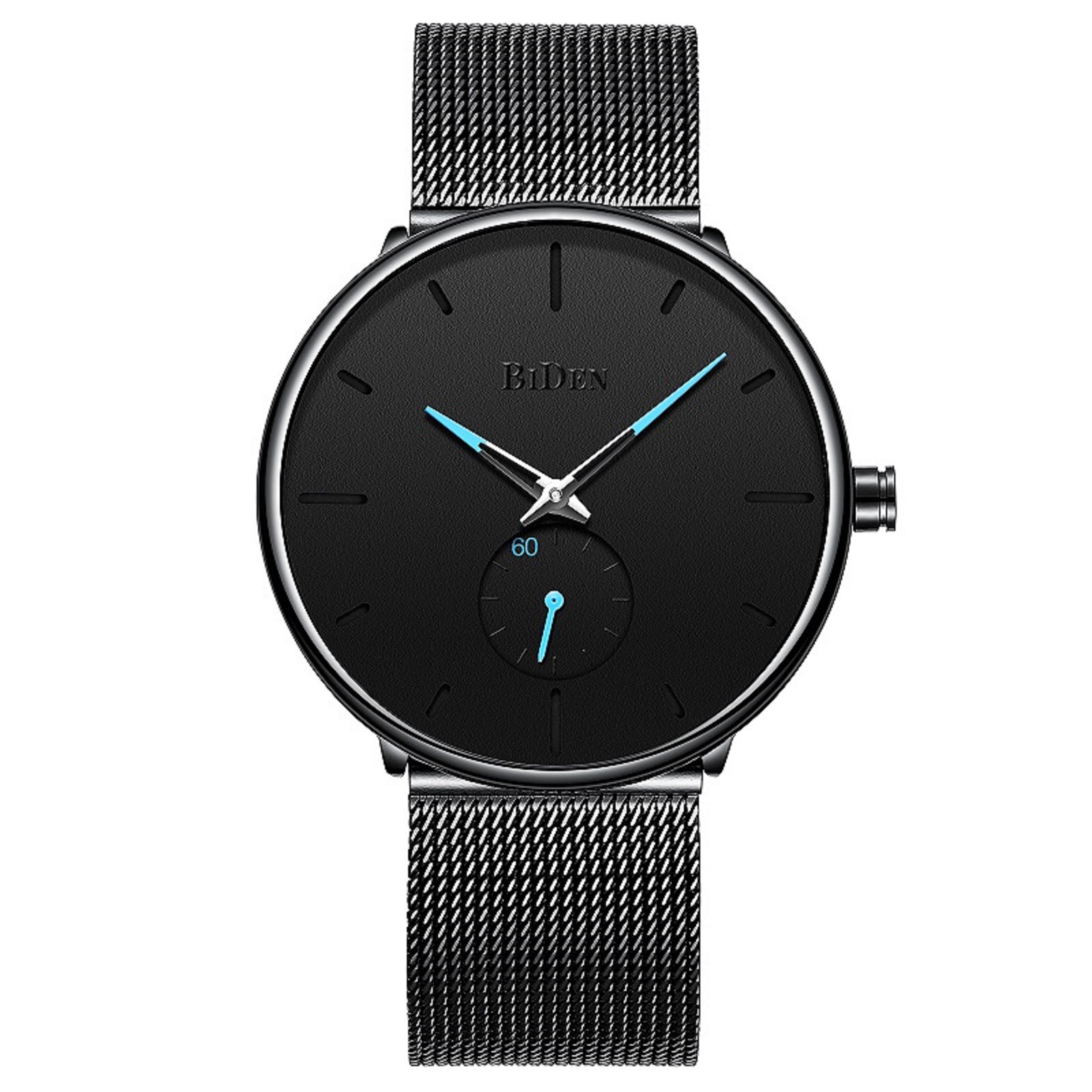 Biden ultra-thin mesh Belt Men's quartz watch waterproof fashion personality classic men's watch manufacturer batch