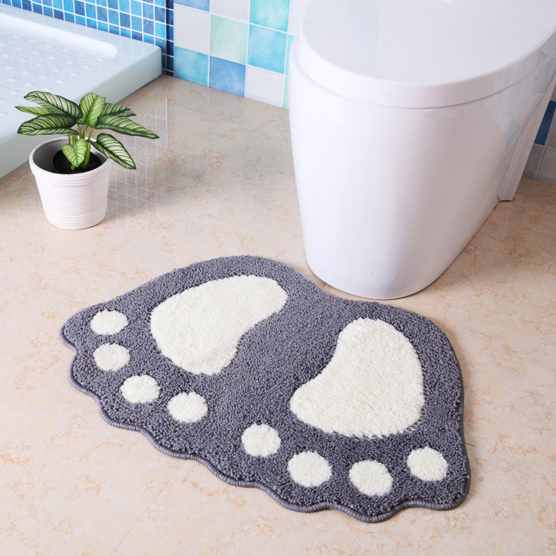 Amazon Cartoon Bathroom Anti-Slip Mat Home Entrance Hall Doorway Carpet Kitchen Toilet Toilet Water Absorbent Foot Mat