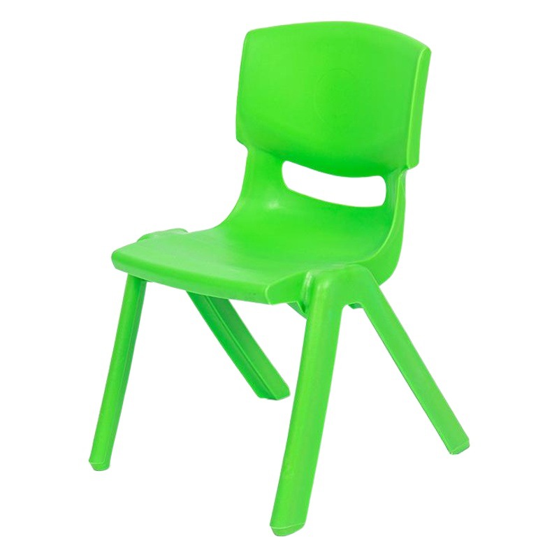 Kindergarten Table and Chair Children's Small Bench Backrest Thickened Plastic Chair Baby Backrest Chair Children's Household Non-slip Stool