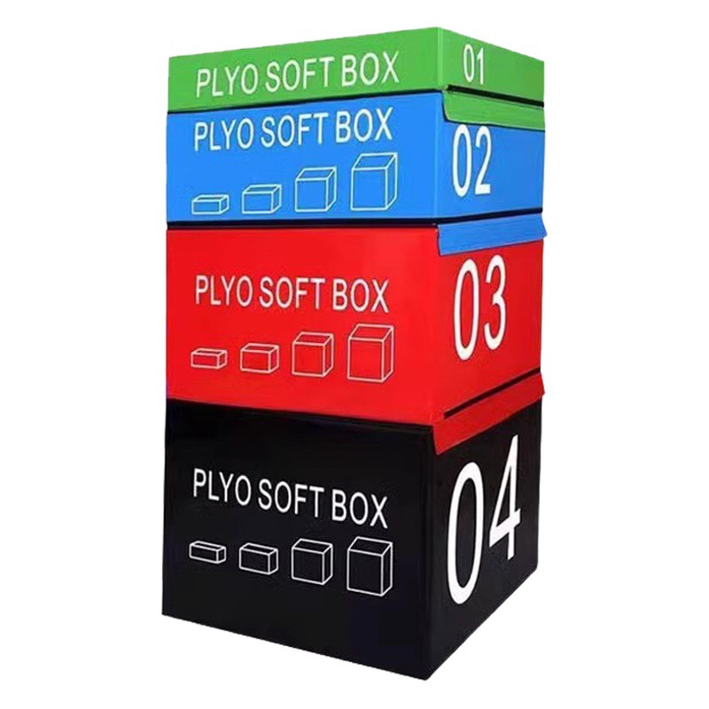 Lei Win Brand Four-in-One Soft Jump Box Combination Software Training Fitness Equipment Jumping Power Adult Children Fitness