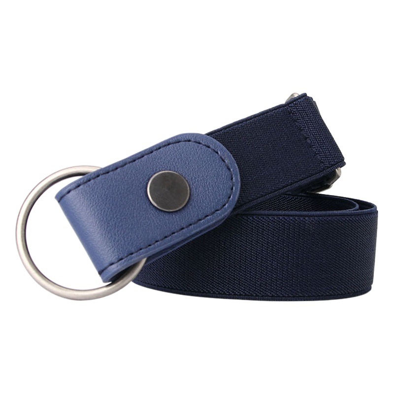 Women's Lazy Belt Loosen Tight Waist Invisible Belt Jeans Women's Ins Style Trouser Belt Punch-free Belt