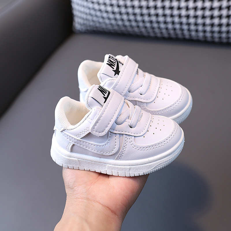 Picture of 2022 Spring and Autumn Korean Style Children's Board Shoes Sneakers Baby Boys and Girls Toddler Shoes Baby Baby Baby Baby Baby Baby Baby Baby Baby Baby White Shoes