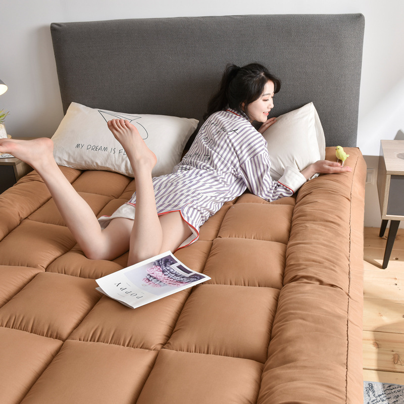 Picture of Thickened 10cm Mattress Foldable 1.5 m Double 1.8 Tatami 0.9m Single Student Dormitory Bed Mattress
