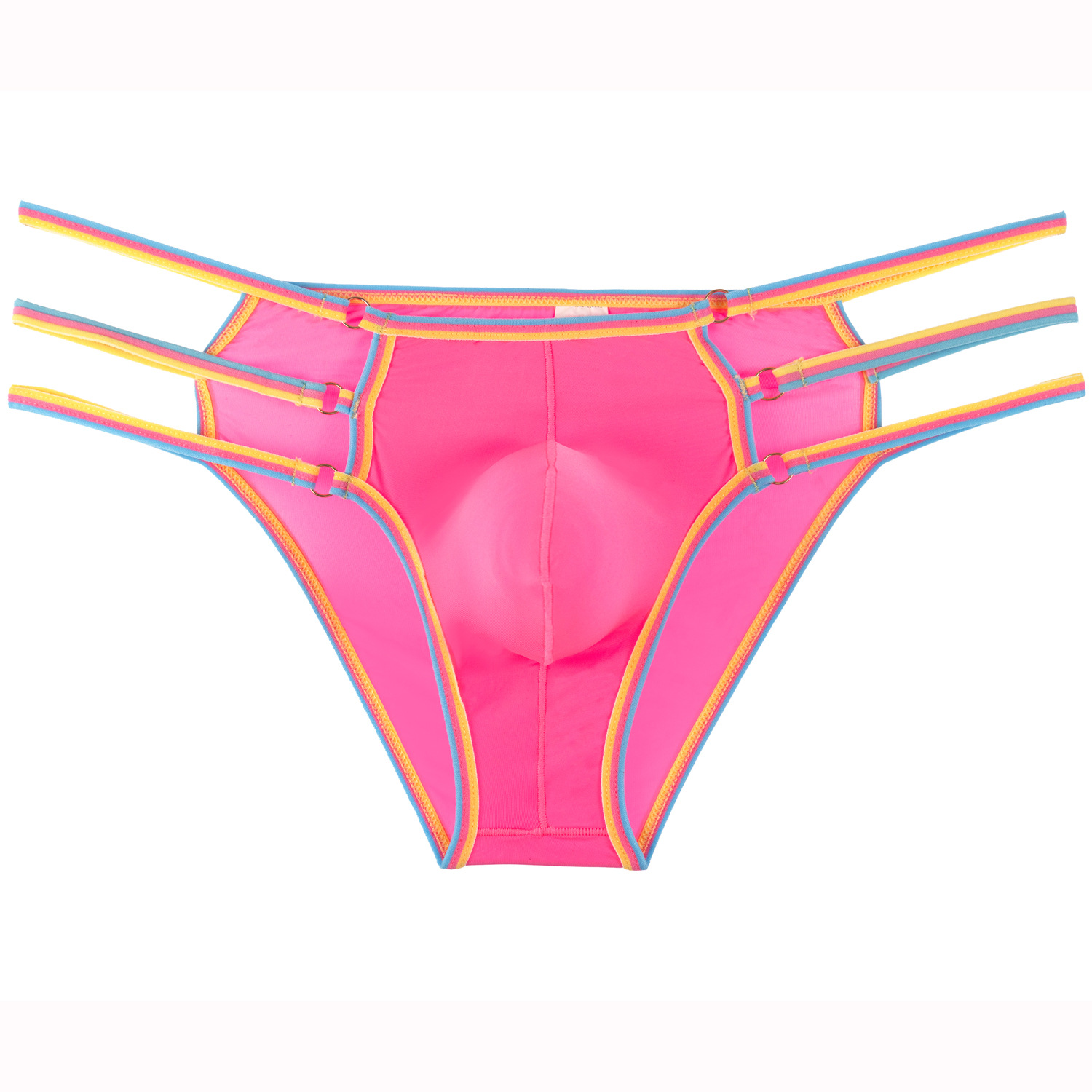 Picture of Foreign trade Men's sexy pants low waist Men's Ice Silk sexy small triangle mini underwear men's triangle underwear B887