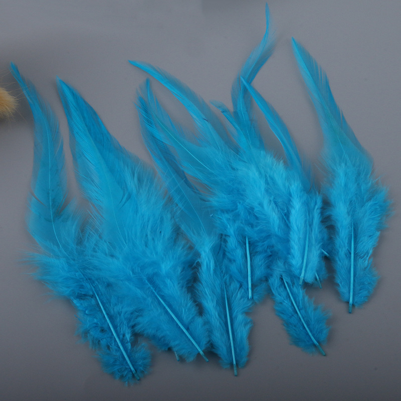 Picture of Factory wholesale diy color feather 200.00 cm-266.66 cm inch white pointed feather feather accessories dream catcher clothing decoration