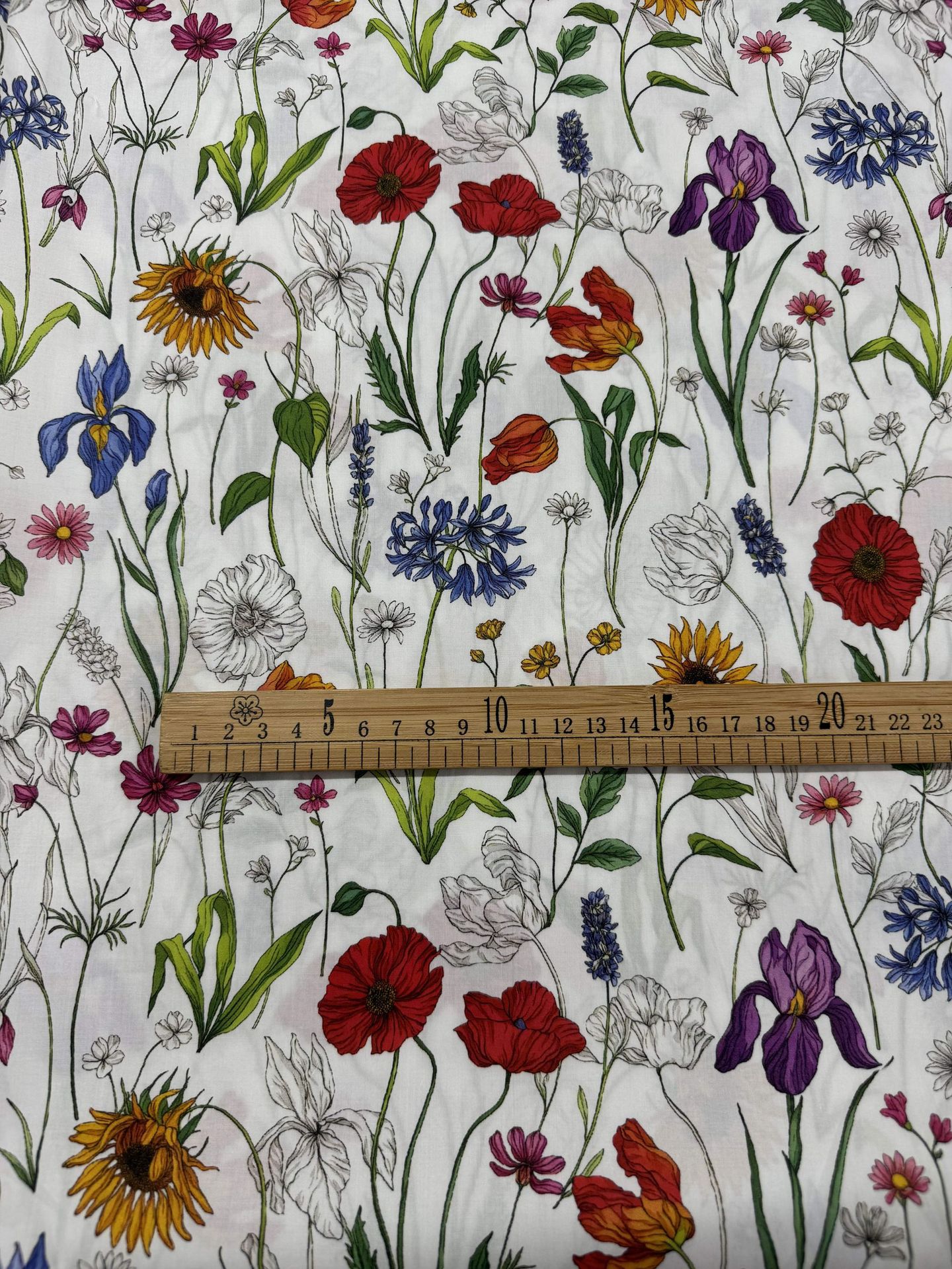 Picture of Liberty tana Cotton Meadow Muse (Meadow Muse) Flower Type Cotton 100 High Density