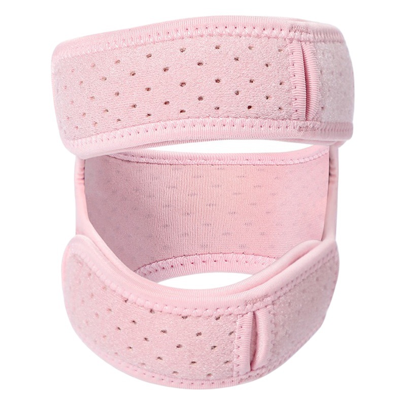 Sports Silicone Compression Patella Band Knee Protector Outdoor Running Rope Skipping Badminton Patella Joint Meniscus Protection Band