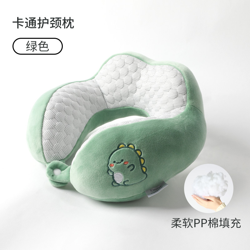 Picture of PP cotton u-shaped pillow travel pillow crystal velvet comfortable neck pillow office nap can add logo gift wholesale