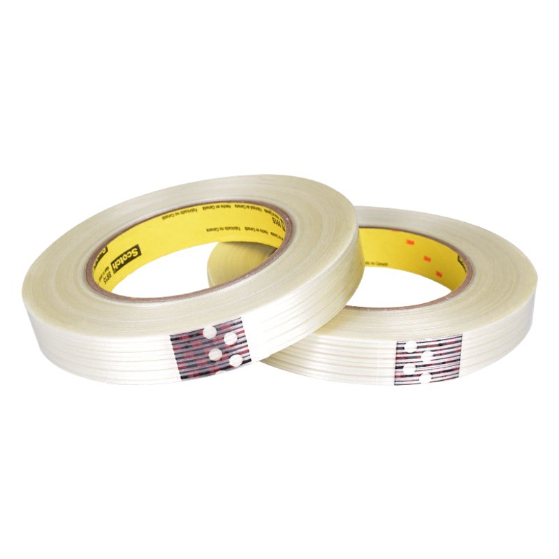3M8915 fiber tape rubber single-sided transparent stripe high temperature resistant seamless strong fixed binding