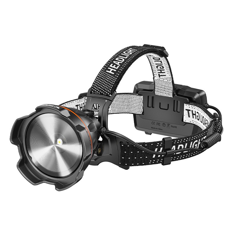 Cross-border new products: strong light headlights, coastal security headlights, work lights, flashlights, outdoor construction site lights