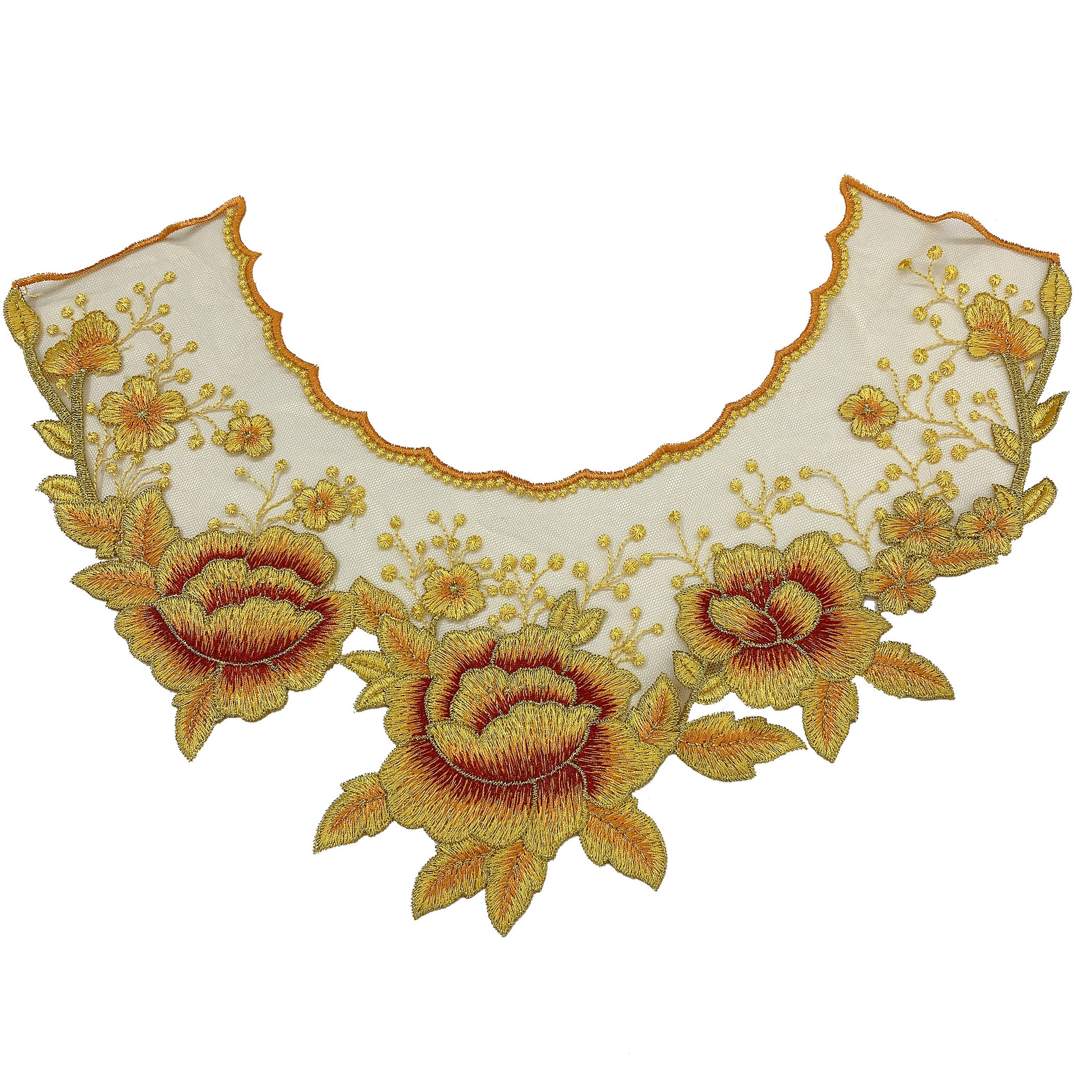 Good things to buy lace hand cut under the net water soluble lace stick meat beauty feeling explosion flag embroidery collar flower