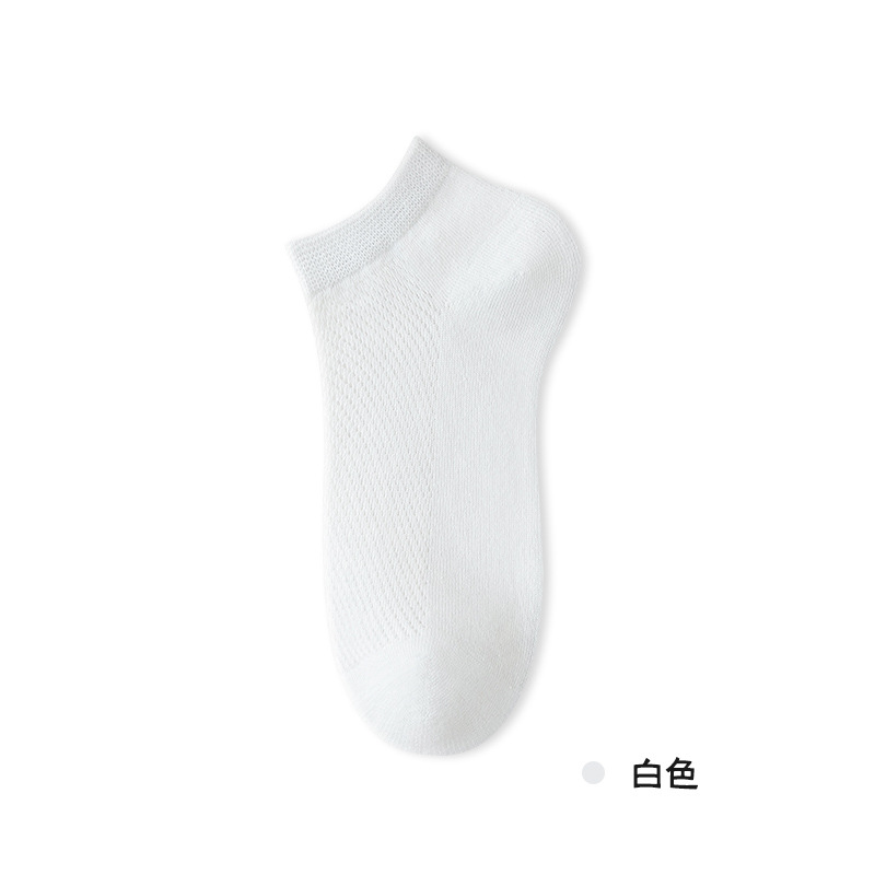 Picture of Socks Women's Boat Socks Do Not Fall with Pure Cotton Women's Socks Summer Thin Mesh Socks Sweat Absorbing Deodorless Bone-free Socks Zhuji Hosiery