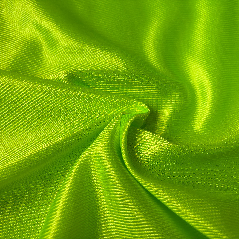 Picture of Huzhou Warp Knitting Factory 140g Polyester Light Plain Cloth School Uniform Sportswear Basketball Clothing Fabric Yarn-dyed
