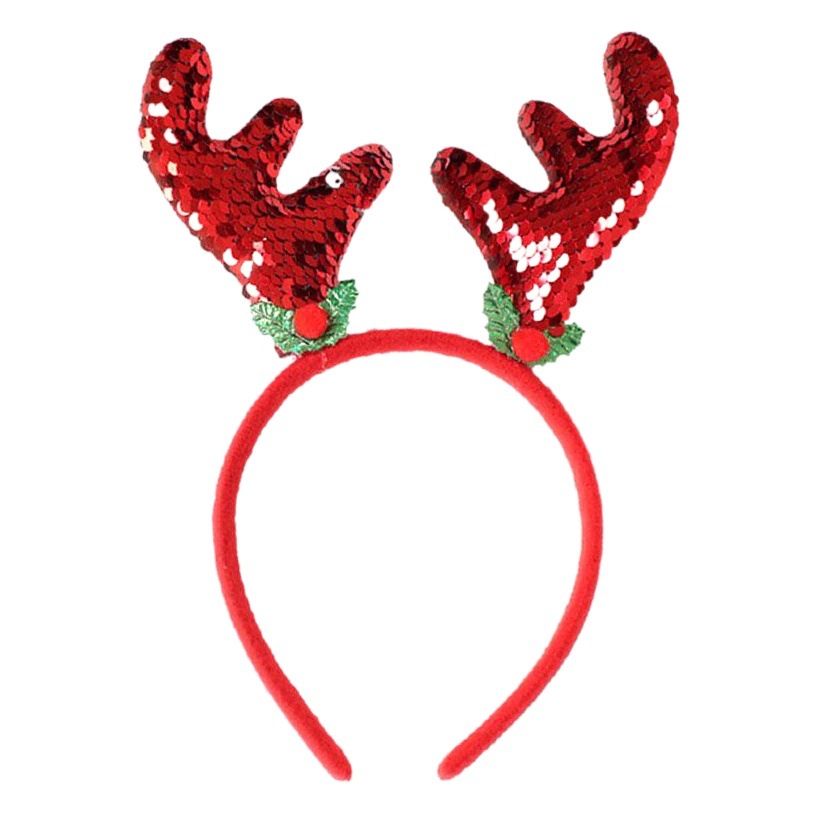 2025 New Children's Day Dress Up Headwear Hair Accessories Christmas Party Headband Show Dress Up Christmas Antlers Headband