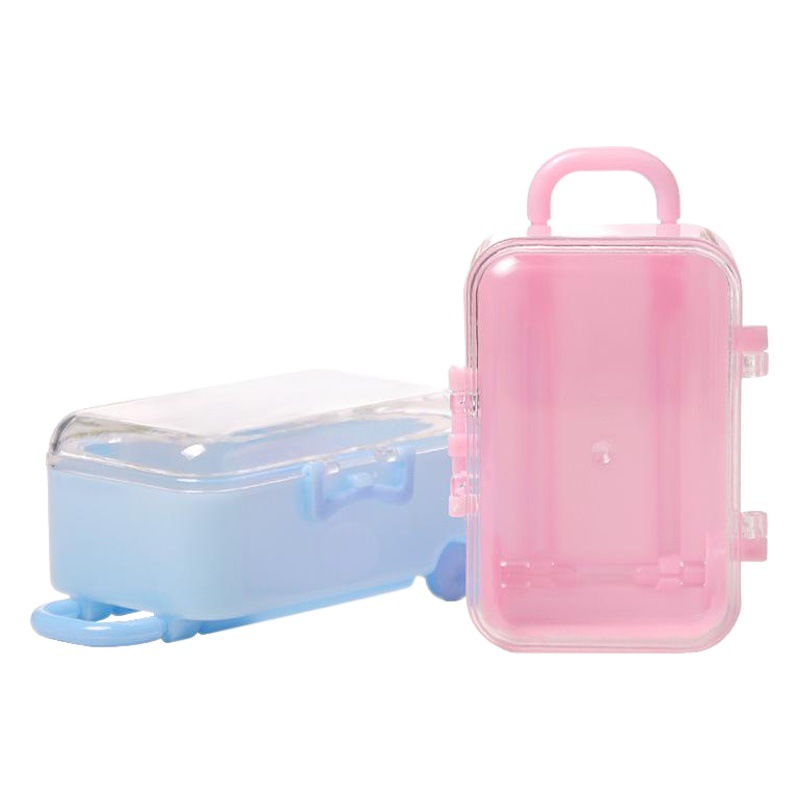 European style new personality trolley box plastic candy box DIY creative candy box children storage box wholesale