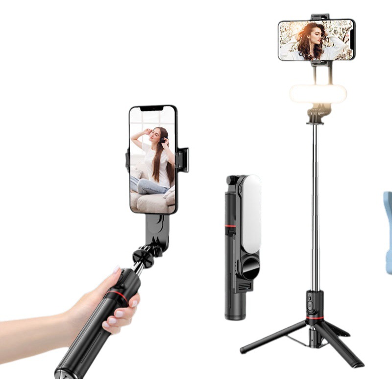 L15 detachable beauty light selfie stick lengthened Bluetooth remote control anti-shake mobile phone universal multi-function tripod