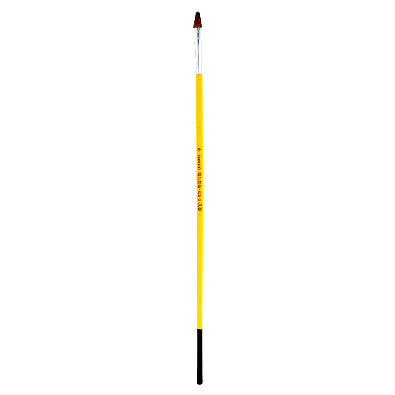 Picture of Wolf brush oil brush 6 sets of watercolor acrylic flat brush art painting tools gouache paint brush