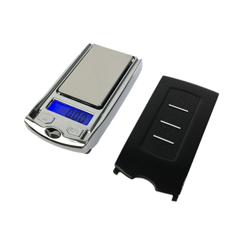 Picture of Car Key Digital Scale Mini Jewelry Gold Jewelry Scale Micro Gram Scale Precision 0.01 Gram Palm Scale