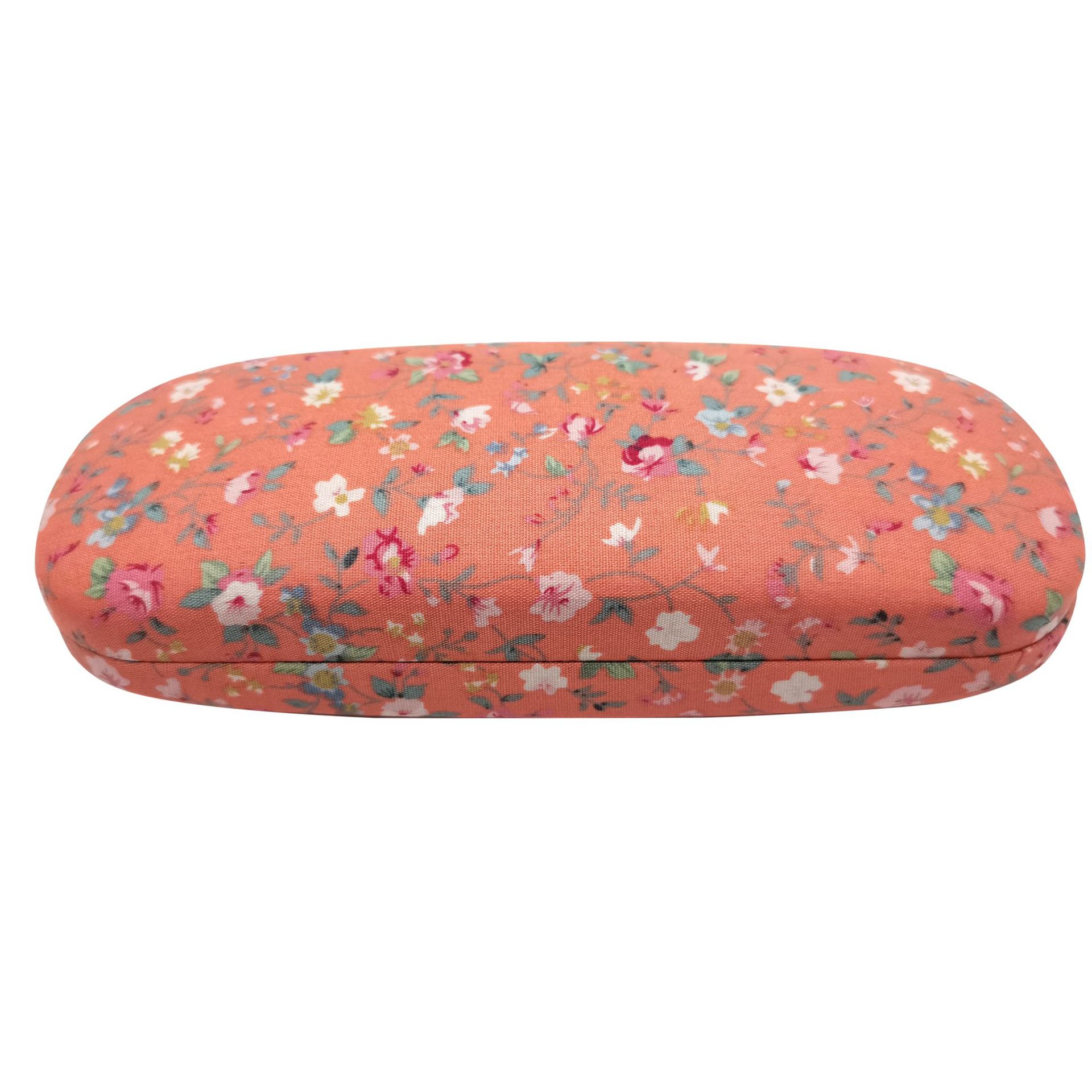 Picture of Cotton Floral Folding Glasses Box Vintage Floral Refreshing Simple Glasses Box Pastoral Folding Glasses Box