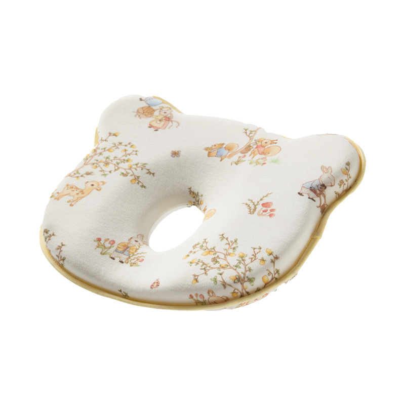 Picture of Special Baby Washable Silicone Pillow 0-1 Years Old Auxiliary Round Head Four-Season Universal Memory Foam Baby Shaping Pillow