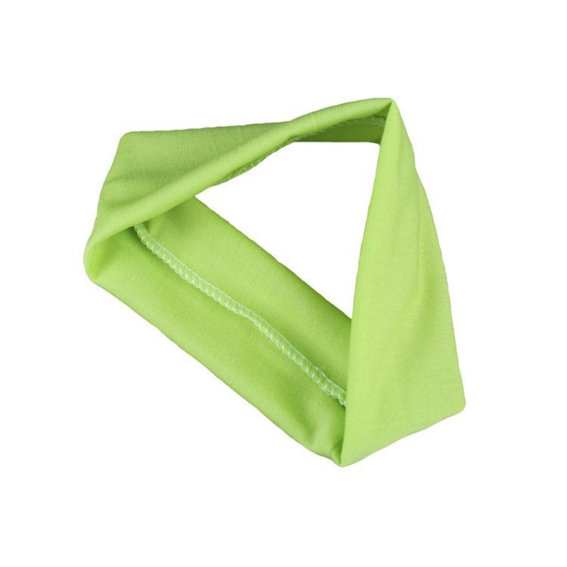 Picture of Factory Direct Supply Korean Style Hair Accessories Yoga Headband Sports Headband Elastic Monochrome Hairband Headband Printable Pattern