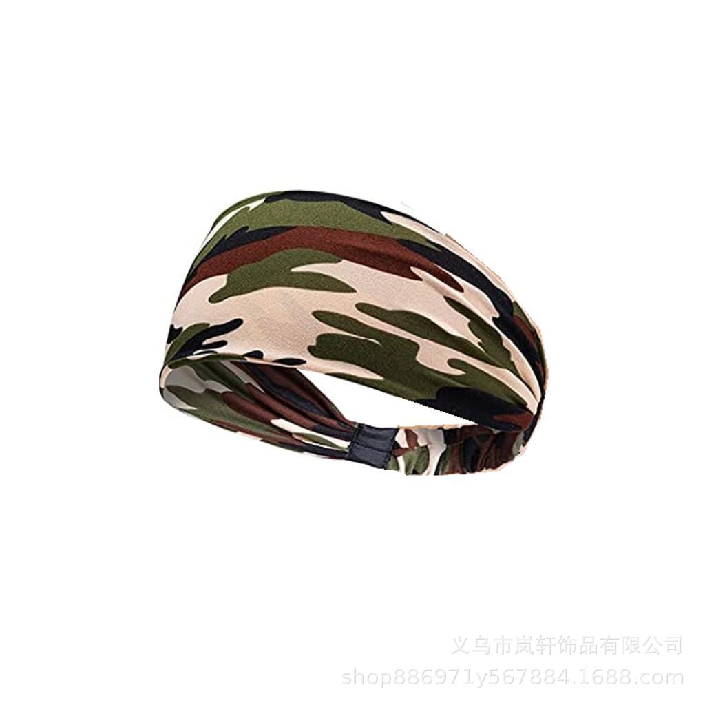 Picture of Sports Sweat-Absorbent Headband Running Fitness Forehead Protector Scarf Headband Headband New Basketball Men and Women Spring and Summer Sports Headband