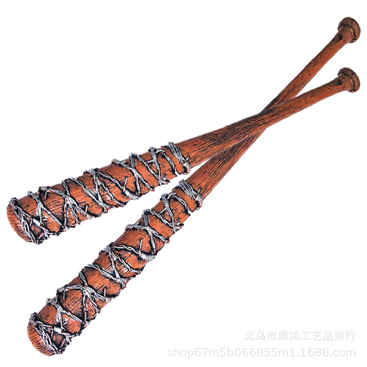 Factory supply new walking dead baseball bat Lushirnigan baseball bat PU Foam rubber model props