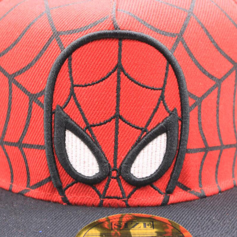 Picture of European and American Hats for Kidsren Spring New Cartoon Flat Brim Hip-Hop Hip-Hop Hats for Boys and Girls Baseball Caps