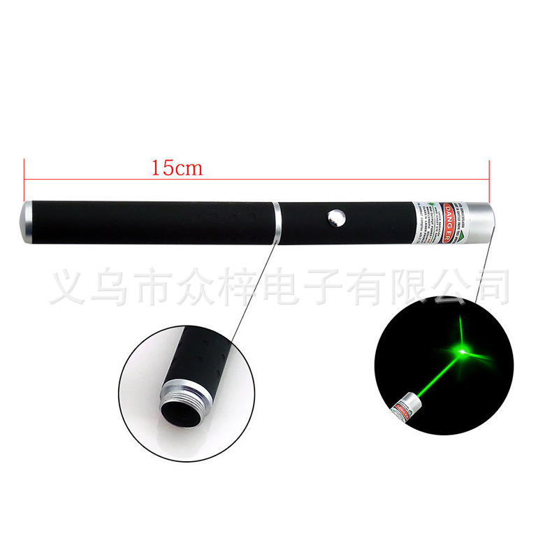 Picture of A large number of spot cross-border 5MW Red Light Green Light blue single point sand table pointer instructions to tease cats and dogs