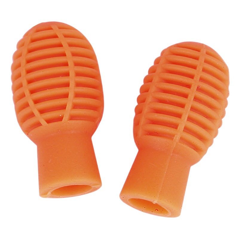 Drum set drum stick cover 5A drum stick weak tone cover dumb drum noise reduction silicone drum cover effect drum stick protective cover 2 Pack