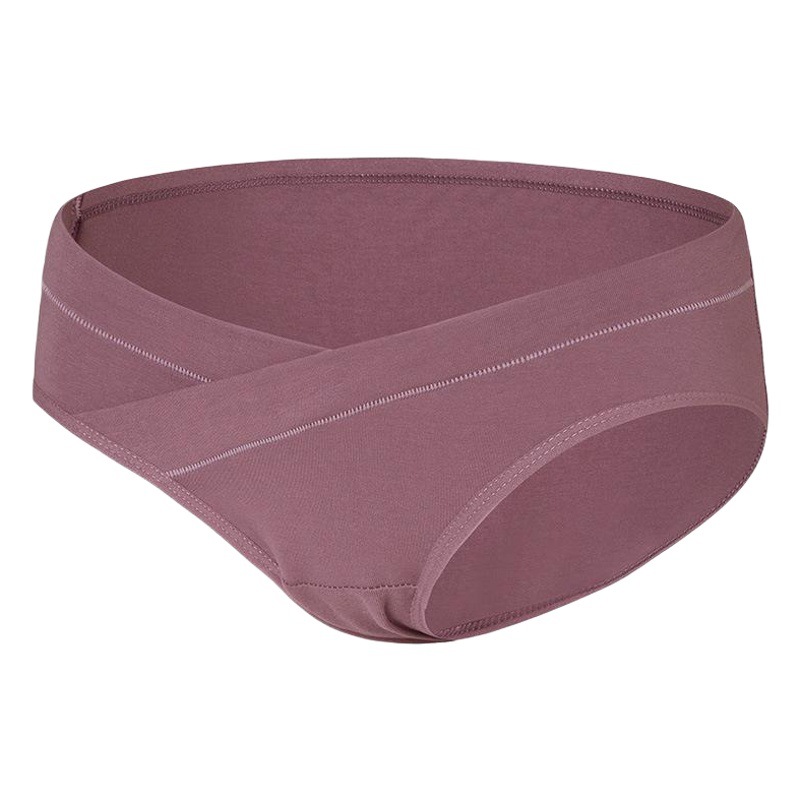 Pregnant Women's Underwear Pure Cotton Women's Low-Waist Belly Support Large Size Cotton Pregnancy Intimates Early, Middle and Late Pregnancy Special