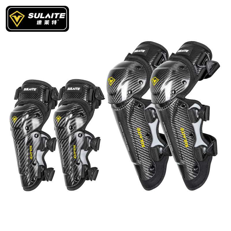 Motorcycle Knee Pads, Hard Shell Protective Gear, Riding Elbow Pads, Outdoor Protective Gear, Summer Breathable Leg Pads, Motorcycle and Motorcycle Travel Equipment