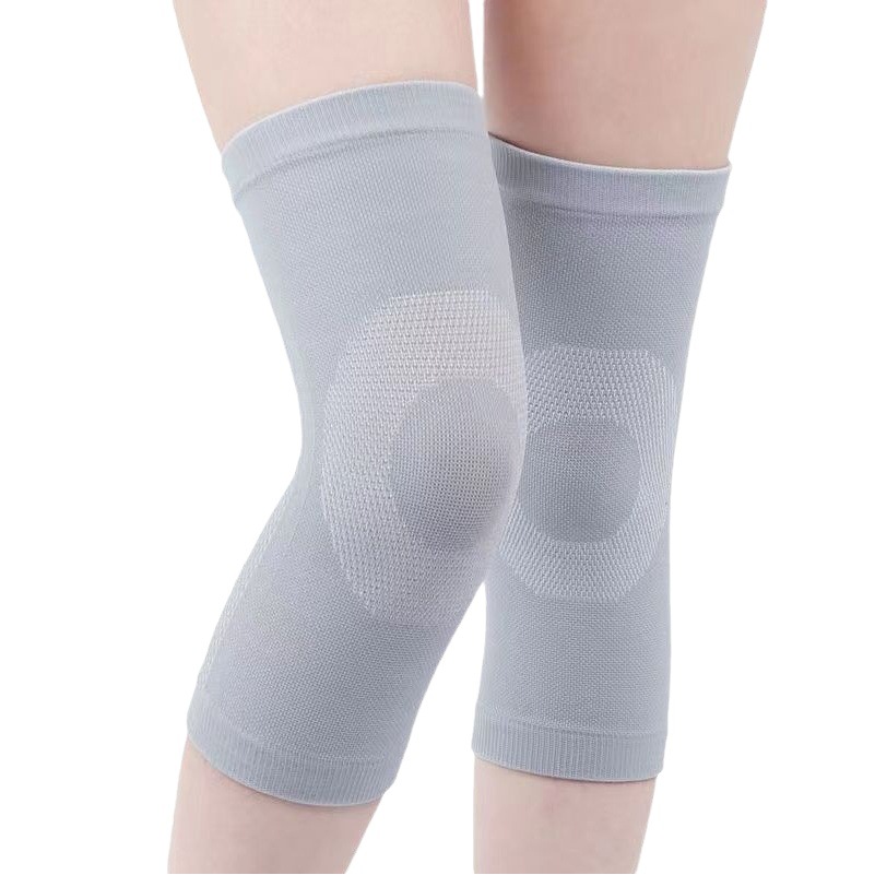 Thin kneecap summer air-conditioned room cold legs warm men and women knee joint breathable seamless special high elasticity