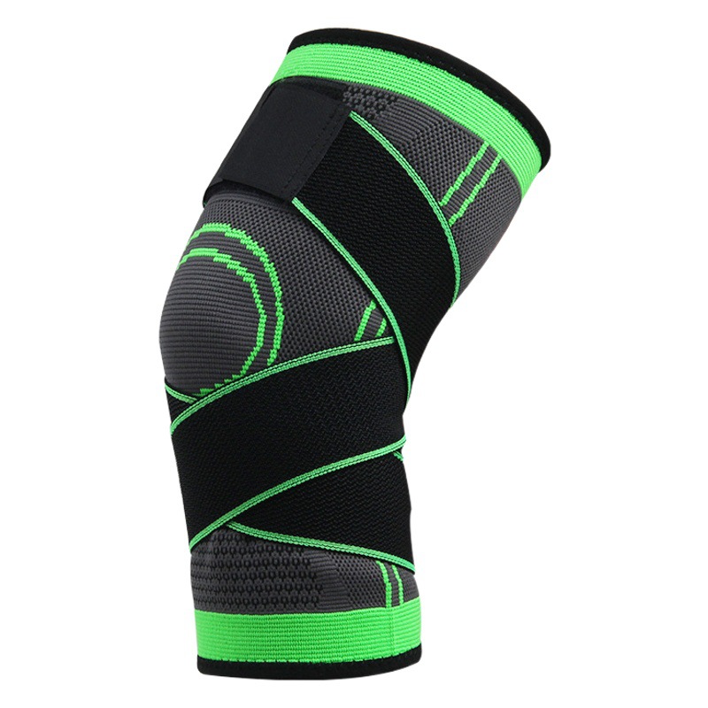 Strap Knee Pads Pressure Sports Fitness Men's Running Mountaineering Basketball Knee Pads Warm Nylon Sports Knee Pads Wholesale
