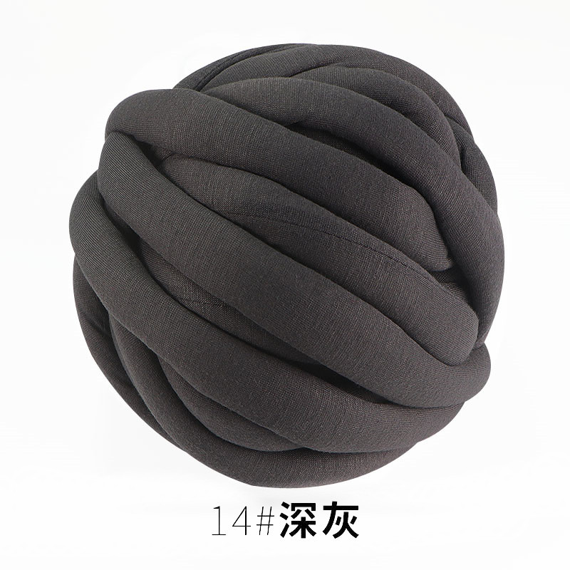 Picture of Heart-filling cotton warm velvet cotton Iceland wool DIY hand-woven hook blanket carpet cover blanket dog kennel cat nest cushion basket basket bag