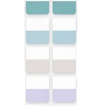 Picture of Multi-color index sticker file classification sticker self-adhesive repeatable sticker student key marker sticker
