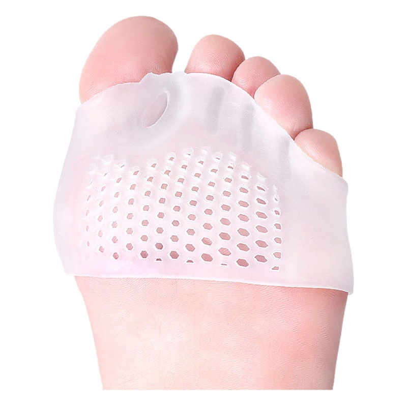 Five-Hole Honeycomb Front Pad, Hallux Valgus, Big Foot Bone Overlapping Shock Absorption, Female Split Toe Toe and Toe Finger Cots, Five-Hole Fixation