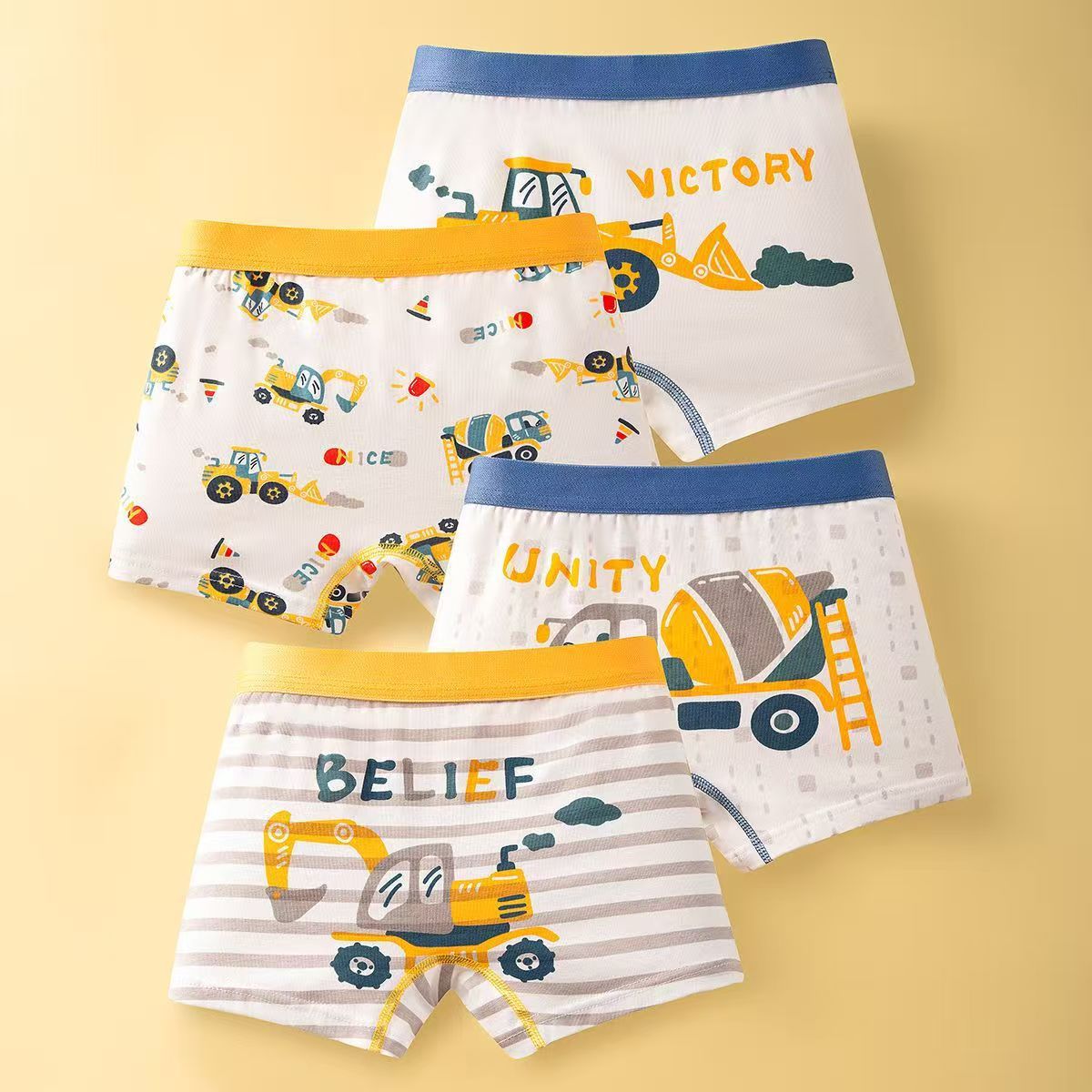 Picture of New Class A combed cotton boys' underwear cotton children's underwear boxer shorts baby boxer shorts children's shorts