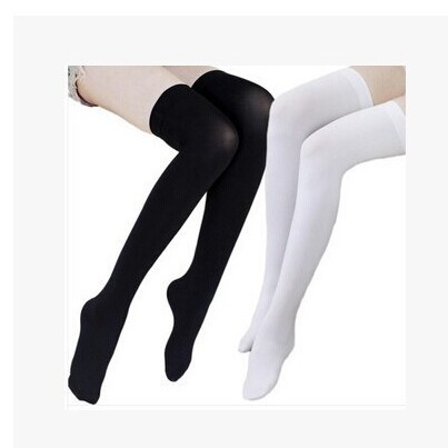 Picture of JK Japanese Velvet Over-the-Knee Socks Student Thigh Socks Mid-high Stockings Plus Stockings Spring and Autumn Women's High Stockings